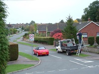 Birchfield Gardens, 2005, when the 30mph signs were replaced with 20mph signs